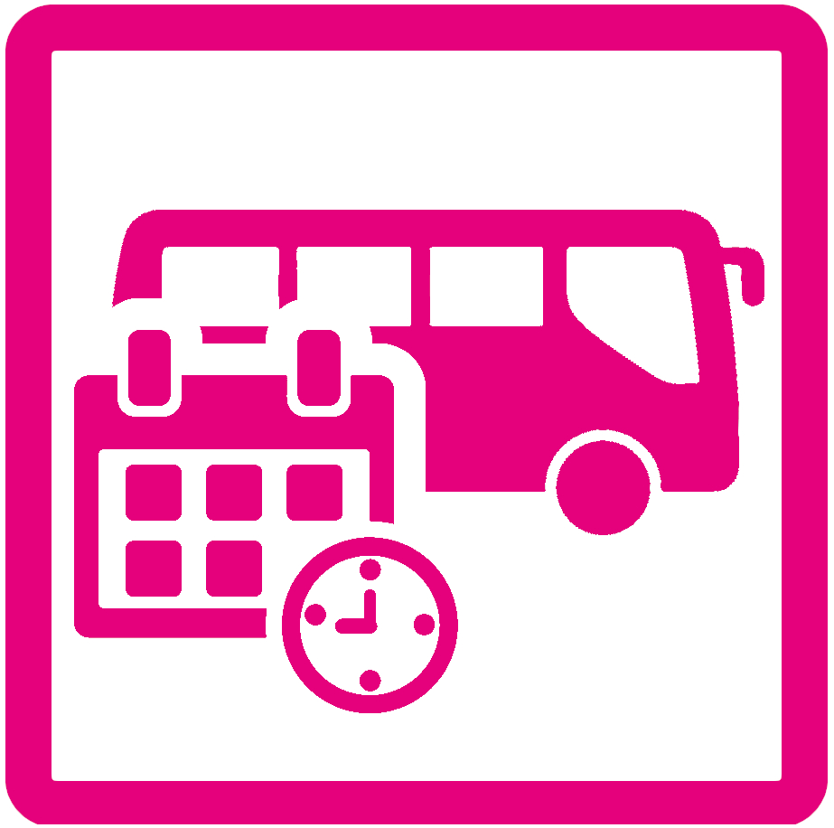 Symbol Fahrplan Bus